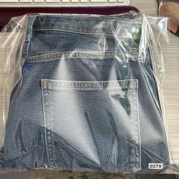 NWT Aritzia Size 31 Nyla Hi-Rise Skinny Jeans Medium Blue Denim Forum High Waist - Picture 12 of 12